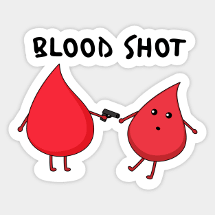 Bloodshot Sticker